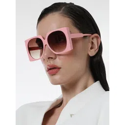 HAUTE SAUCE by Campus Sutra Women Oversized Sunglasses with Polarised Lens image 1