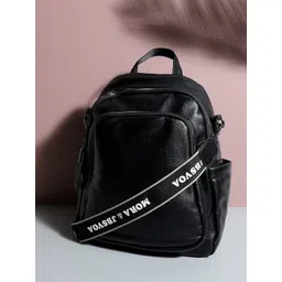 HAUTE SAUCE by Campus Sutra Women Water Resistant PU Small Backpack-picture-14