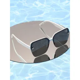 HAUTE SAUCE by Campus Sutra Women White Sunglasses with Polarised Lens AW22_HSSG1364-picture-30