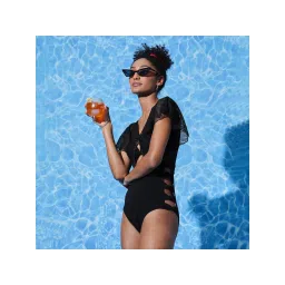 Haute Sauce Women Black Cut-out One-piece Swimsuit-picture-29