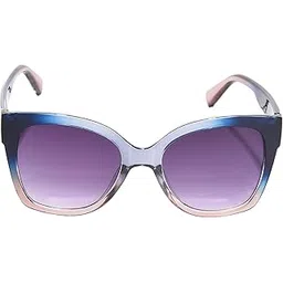 haute sauce Women Black Lens Blue Cateye Sunglasses(HSSG1151)-picture-33