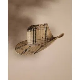 haute sauce Women Checkered Cowboy Hat-picture-30