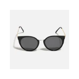 Haute Sauce Women Grey Lens Black Cat Eye Sunglasses (55)-picture-22