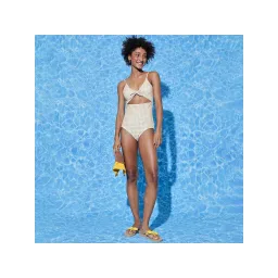 Haute Sauce Women One Piece Tie-up Detailing Swimsuit - Multi-color-picture-27