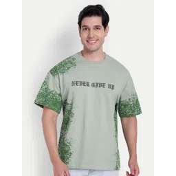 hautemoda Men Cotton Round Neck Half Sleeves Regular T Shirt-picture-14