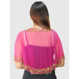 HAUTEMODA Women Button Shrug image 2