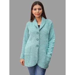 hautemoda Wool Solid Coat For Women-picture-25