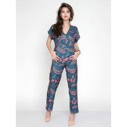 HAUTEQUE Tropical Printed Basic Jumpsuit-picture-19