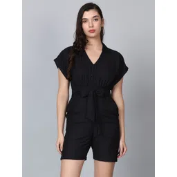 HAUTEQUE Waist Tie Up Playsuit-picture-25