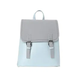 HauteSauce Blue Solid Large Backpack-picture-47