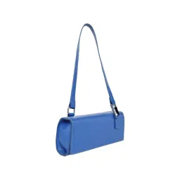 HauteSauce Blue Solid Small Shoulder Handbag-picture-33