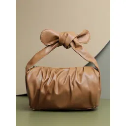 HauteSauce Brown Medium Handheld Handbag-picture-19