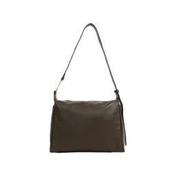 HauteSauce Brown Solid Small Shoulder Handbag-picture-30