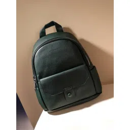 HauteSauce Forest Green Large Leather Mini Backpack-picture-37