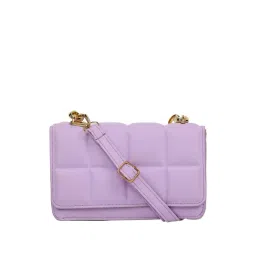 HauteSauce Purple Quilted Small Handbag-picture-44