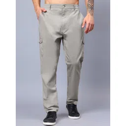 HAUWER Men Comfort Easy Wash Cargos Trousers-picture-29