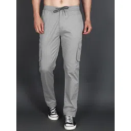 HAUWER Men Relaxed Straight Leg Easy Wash Corduroy Cargos Trousers-picture-22