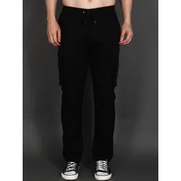 HAUWER Men Relaxed Straight Leg Easy Wash Corduroy Cargos Trousers-picture-21