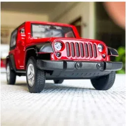 have fun Mahindra Thar 4x4 Toy Car | Pull Back, Light, Music | Random Colour | Pack of 1-picture-12
