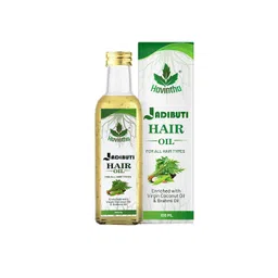 Havintha Jadibuti Hair Oil with Virgin Coconut Oil & Brahmi Oil - 100ml-picture-23