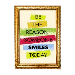 Hawai Gold-Toned & Green Printed Wooden Wall Photo Frame-picture-10