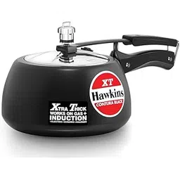 Hawkins Contura Black XT Induction Compatible Aluminium Inner Lid Pressure Cooker, 3 Litre, Black (CXT30)-picture-10