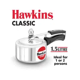 Hawkins Classic Silver Aluminium Pressure Cooker (1.5 L ) - Set of 1-picture-39