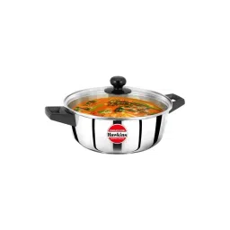 Hawkins Silver Stainless Steel 24 cm Gas Compatible Casserole (3 L) - Set of 1-picture-11