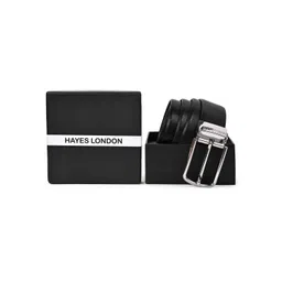 Hayes London Men Textured Tang Closure Leather Reversible Formal Belt-picture-22