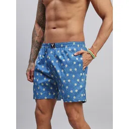 HAYU Pack Of 2 Printed Cotton Boxers image 3