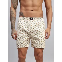 HAYU Pack of 2 Printed Super Combed Cotton Boxers-picture-21