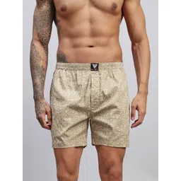 HAYU Pack of 2 Printed Super Combed Cotton Boxers-picture-25