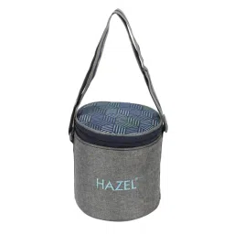 HAZEL Grey Fabric Tiffin Cover Bag-picture-24
