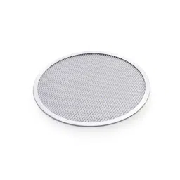 HAZEL Silver Aluminium Pizza Mesh Tray 7 inch-picture-24
