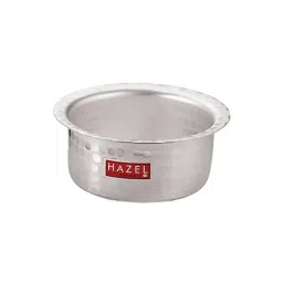 HAZEL Silver Aluminium Tope or Bhagona with Lid (3900 ML) image 4