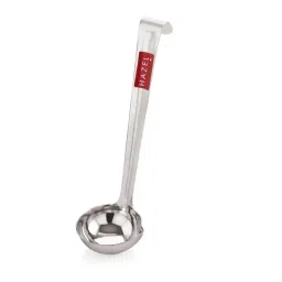 HAZEL Silver Stainless Steel Ghee Tipri Spoon Pali Ladle-picture-16
