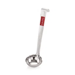 HAZEL Silver Stainless Steel Ghee Tipri Spoon Pali Ladle-picture-15