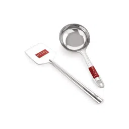 HAZEL Silver Stainless Steel Kitchen Tools Spoon - Set of 2-picture-11