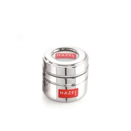 HAZEL Silver Stainless Steel Small Container with Transparent Lid (0.2L)-picture-33