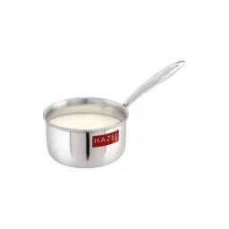 HAZEL Silver Triply Stainless Steel Induction Bottom Saucepan Milkpan 1.6 L-picture-12