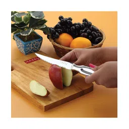 HAZEL Stainless Steel Laser Knife for Kitchen, Kitchen Knife with Handle, Silver-image-32