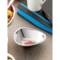 HAZEL Stainless Steel Serving Bowl With Spoon, (1 Vati, 1 Spoon), 250ml, Silver-picture-43