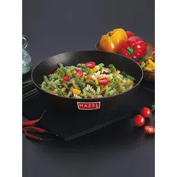 HAZEL Traditional Iron Tasra Deep Bottom Handmade Loha Lokhand Tasla, 22 cm, 1750 ML-picture-30