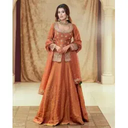 hbpatel Women Embroidered Flared Kurta Set-picture-33