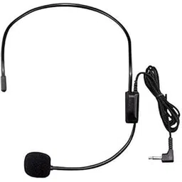 Head Band 3.5mm Unidirectional Head mic Flexible Wired Mic Plug & Play Condenser Microphone for Voice Amplifier Teachers Presentations Recording Neck Mic for Mobile-picture-27