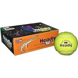 Headly Heavy Cricket Tennis Ball - Practice for Over Arm Cricket | Standard Size for Tournament and Practice (6 Piece in 1 Box)-picture-11