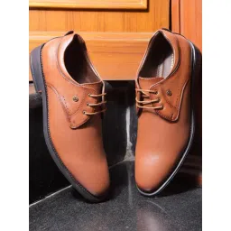 Healers by Liberty Men's Tan Derby Shoes-picture-19