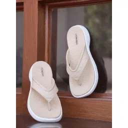 Healers by Liberty Women's Beige Thong Wedges-picture-22