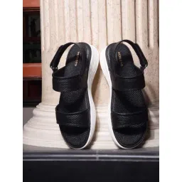 Healers by Liberty Women's Black Back Strap Wedges-picture-21