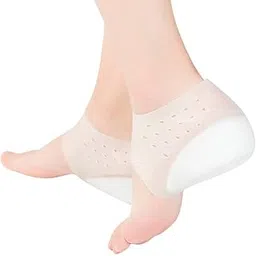 Healifty Height Increase Soles Heels Sleeve Gel Heel Height Invisible Elevators Arch Support Pads Heel Protectors Cushion (4cm)-picture-31